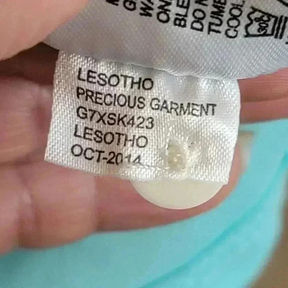 Greg Norman ML75 Polo Shirt Men's Size LG Turquoise 1/4 Button Up Short Sleeve - Picture 8 of 10